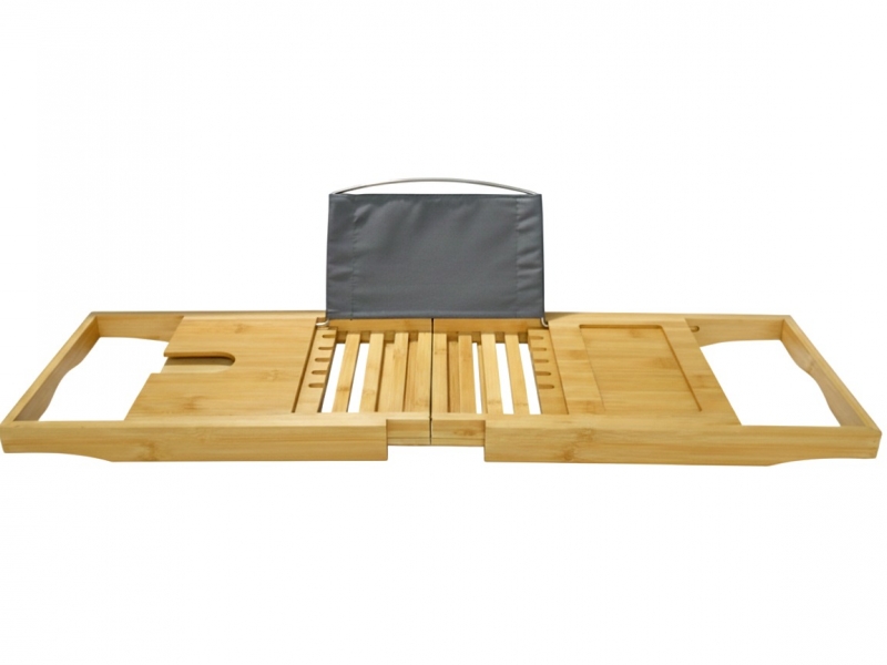 Bamboo bath bridge foldable